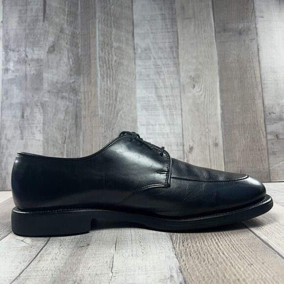 Allen Edmonds Kennett Men's Oxford Split Toe Derby Leather Black Size 9 D 9504 - Picture 6 of 16